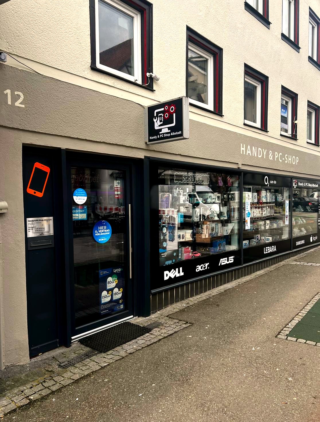 Handy & PC Shop Albstadt, Ladengeschäft in der Unteren Vorstadt 12, Albstadt-Ebingen